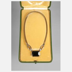 Hochwertiges Collier mit Turmalin