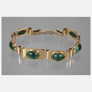 Armband mit Malachiten
