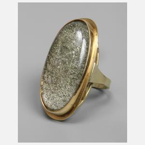 Damenring mit Steinbesatz