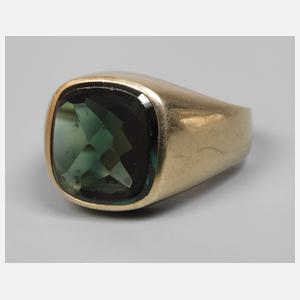 Herrenring mit Steinbesatz