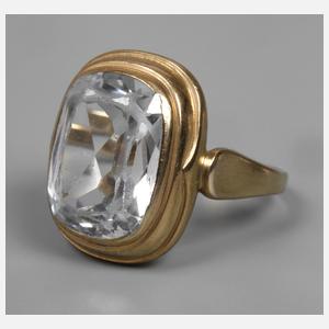 Damenring mit Steinbesatz