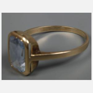 Damenring mit Steinbesatz