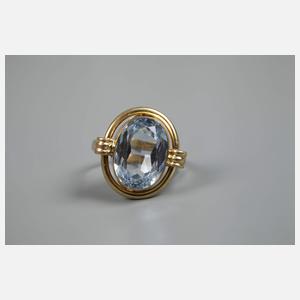 Damenring mit Steinbesatz