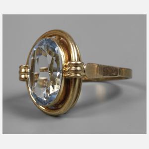 Damenring mit Steinbesatz