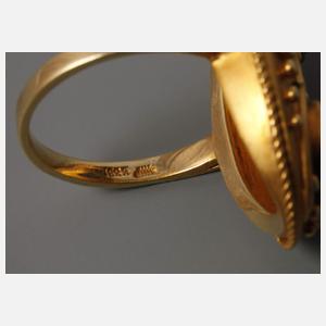 Damenring mit Edelopalen