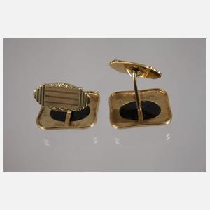 Paar Manschettenknöpfe