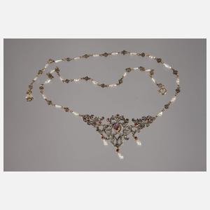 Prächtiges Historismuscollier