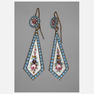 Paar Ohrhänger Historismus