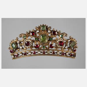 Haarspange mit Steinbesatz