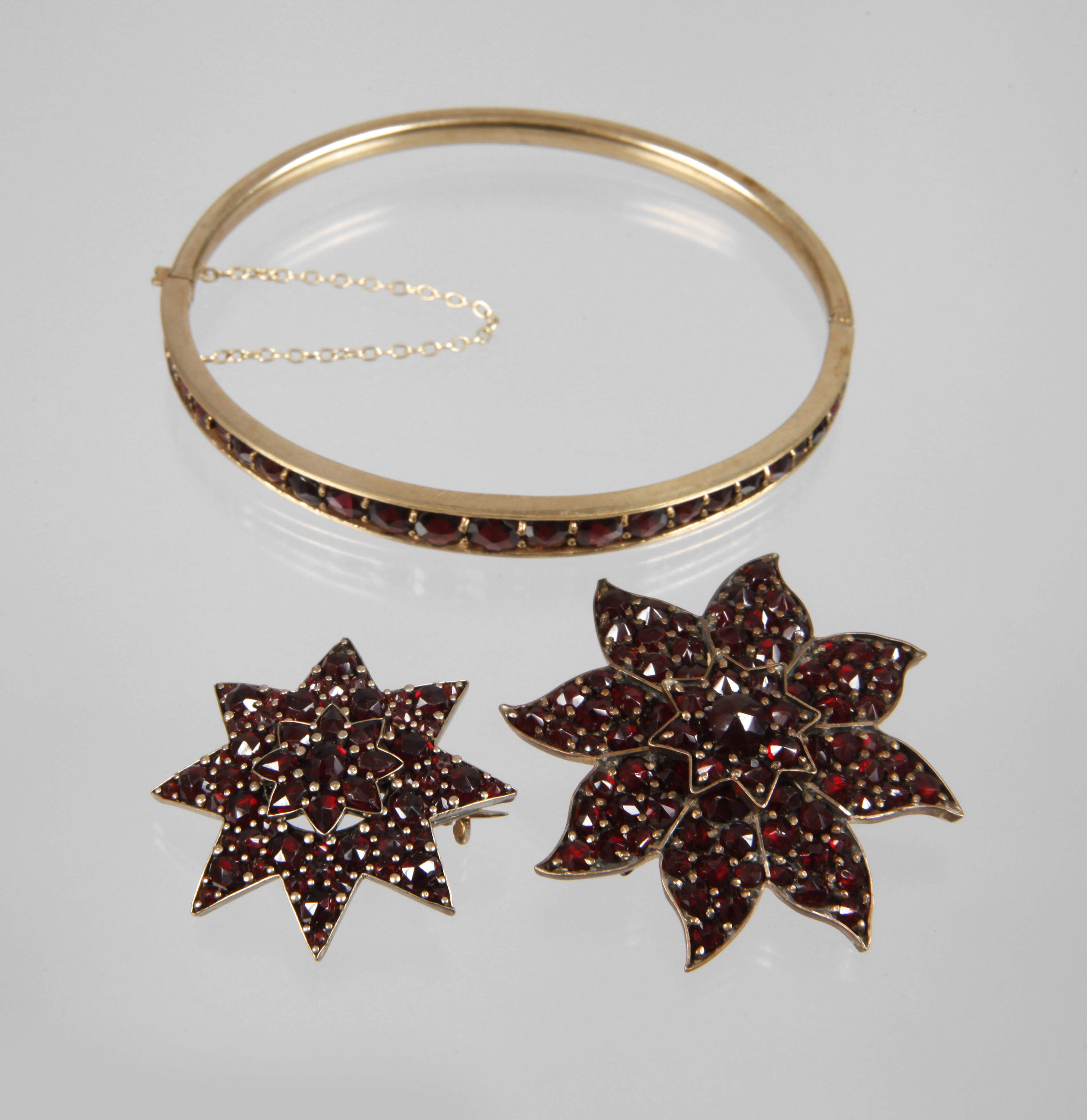 Konvolut Granatschmuck