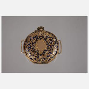 Armbanduhr Gold-Emaille