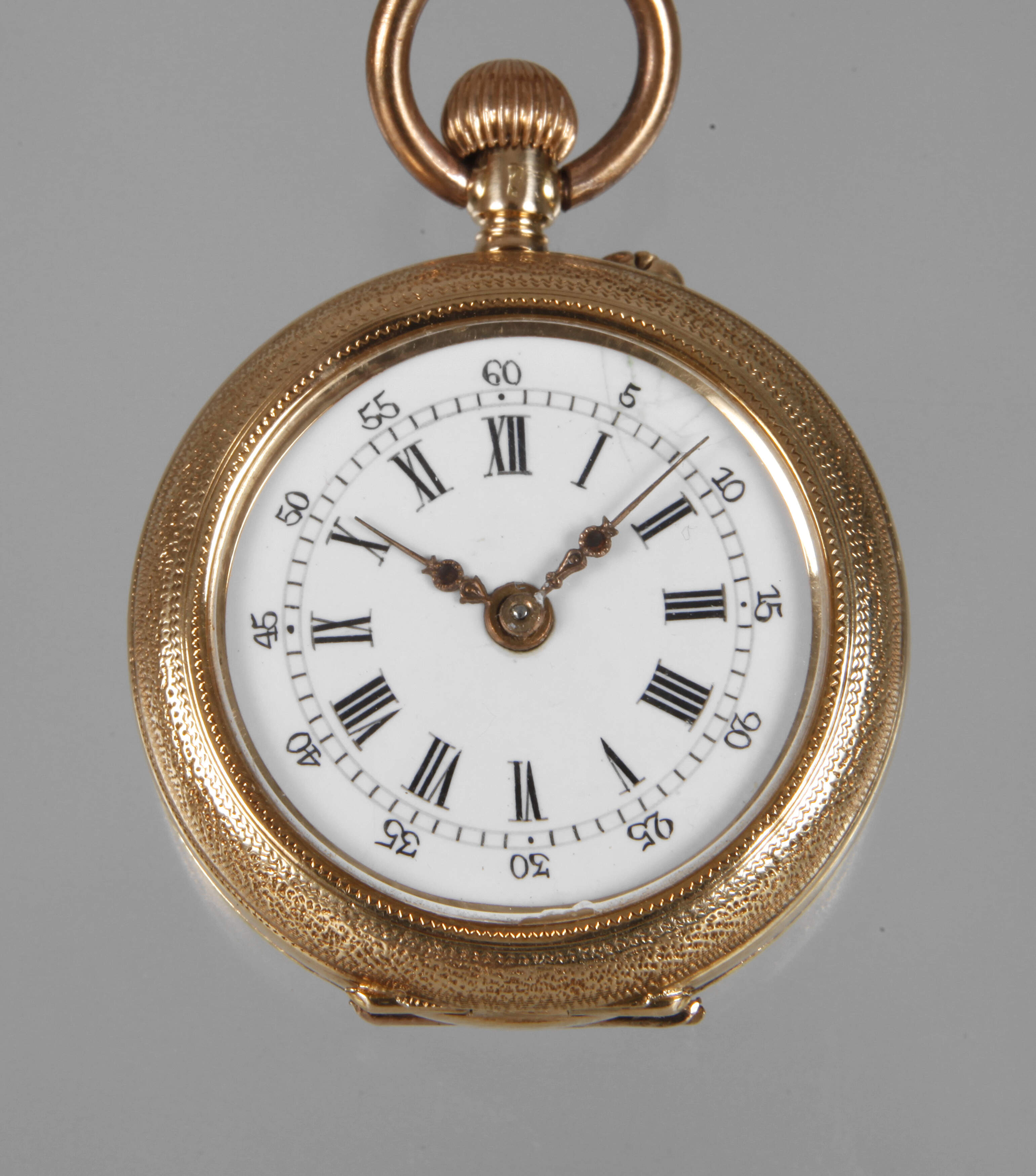 Damentaschenuhr Gold