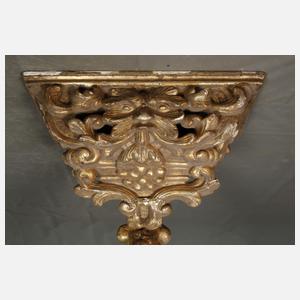 Große Wandkonsole barock