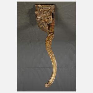 Große Wandkonsole barock