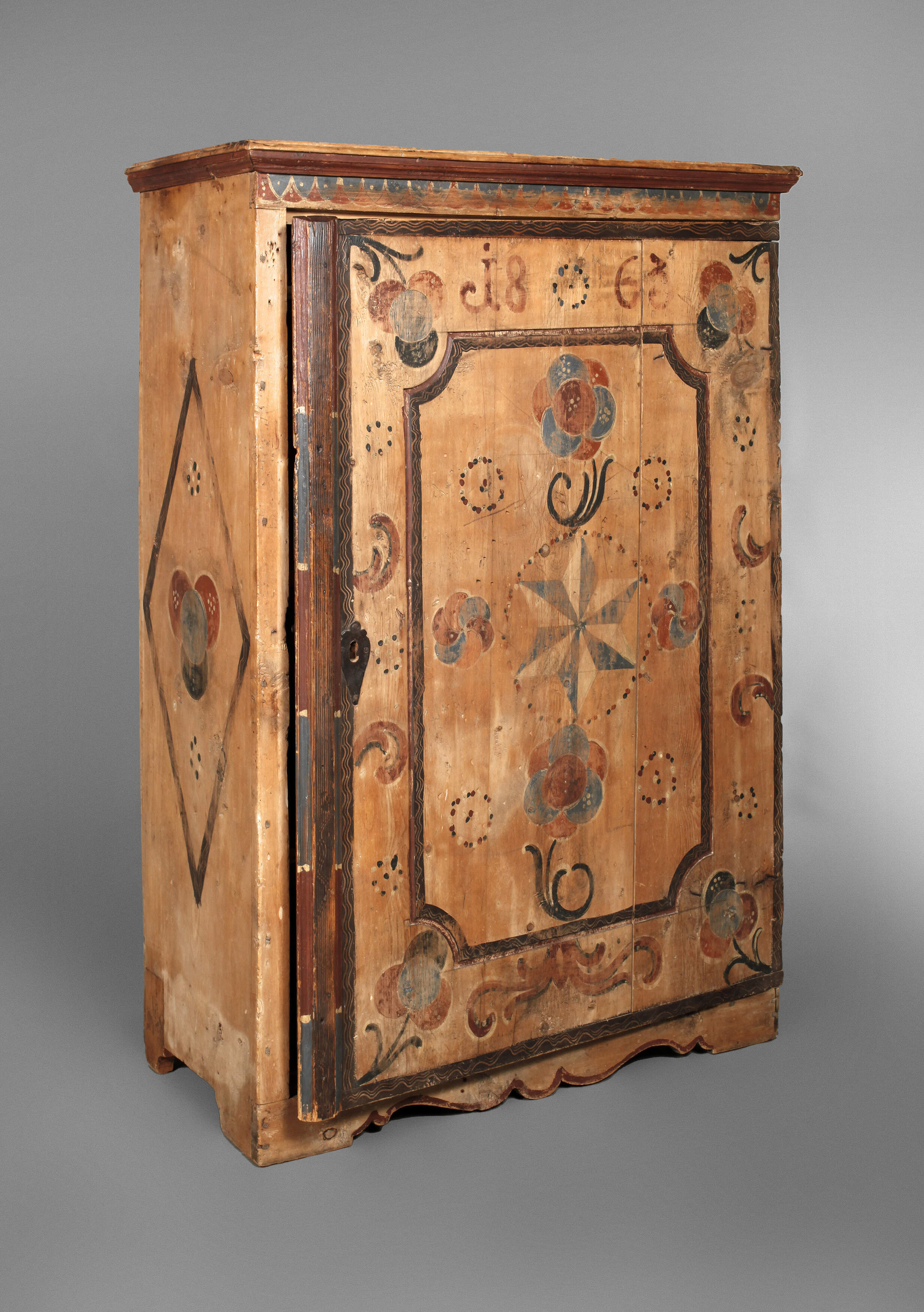 Halbschrank Biedermeier