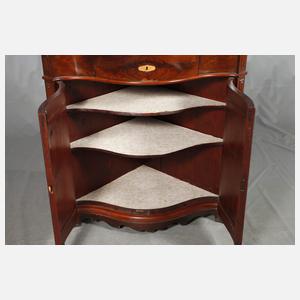 Eckschrank Spätbiedermeier