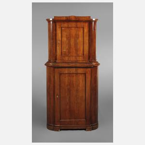 Kleiner Eckschrank Biedermeier