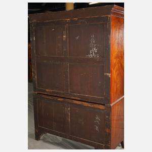 Aufsatzschrank Biedermeier