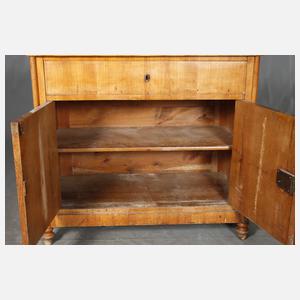 Aufsatzvitrine Biedermeier