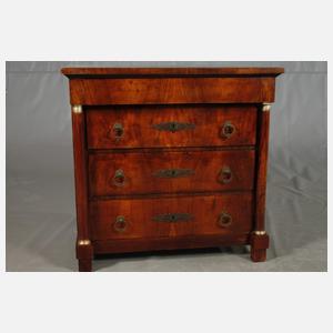 Säulenkommode Biedermeier