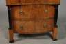 Kleine Säulenkommode Biedermeier