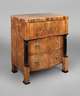 Kleine Säulenkommode Biedermeier