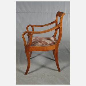 Armlehnstuhl Biedermeier