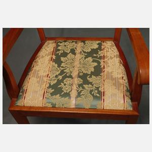 Paar Armlehnstühle Kirschbaum