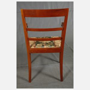 Paar Armlehnstühle Kirschbaum