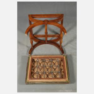 Tabouret Biedermeier
