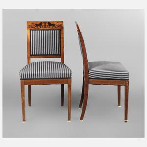 Paar Stühle Neoempire