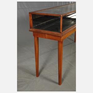 Tischvitrine Mahagoni