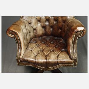 Chesterfield Captains Chair