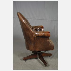 Chesterfield Captains Chair