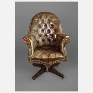 Chesterfield Captains Chair