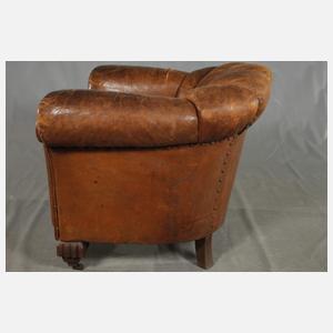 Paar Clubsessel Leder