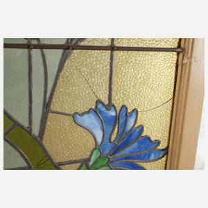 Große Bleiverglasung Jugendstil