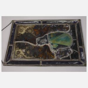 Kleines Bleiglasfenster