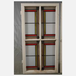 Konvolut Bleiglasfenster