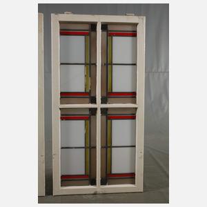 Konvolut Bleiglasfenster