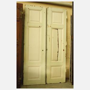 Sechs große Salontüren