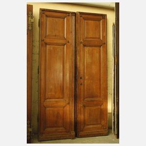 Sechs große Salontüren