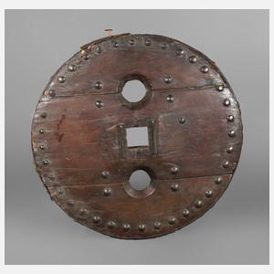 Antikes Holzrad
