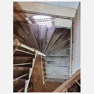 Große Treppenanlage Gusseisen