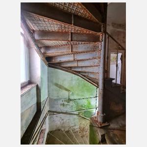 Große Treppenanlage Gusseisen