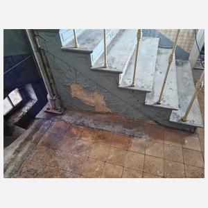 Große Treppenanlage Gusseisen