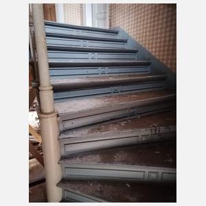 Große Treppenanlage Gusseisen