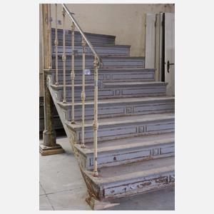 Große Treppenanlage Gusseisen