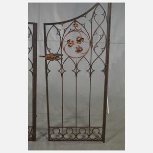 Prächtiges Gartentor Schmiedeeisen