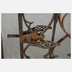 Prächtiges Gartentor Schmiedeeisen